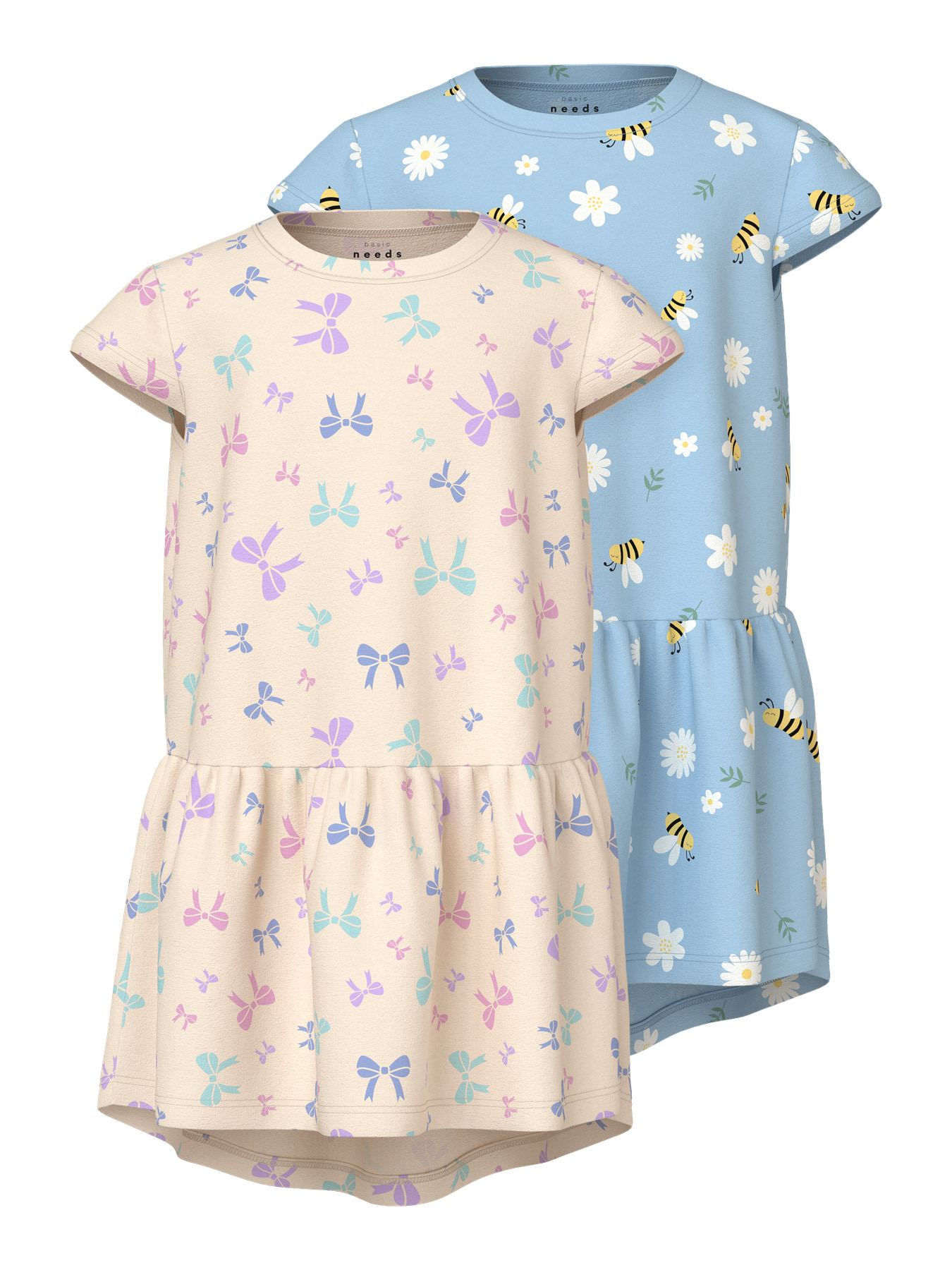 NAME IT 2-Pak Kjoler Vigga Buttercream Cool Blue