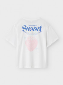 NAME IT T-shirt Jessa Bright White