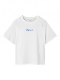NAME IT T-shirt Jessa Bright White