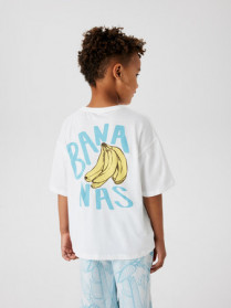NAME IT T-shirt Jacob Bright White Milky Blue