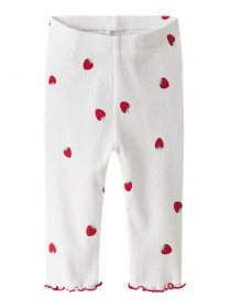 NAME IT Rib Leggings Jillie Bright White