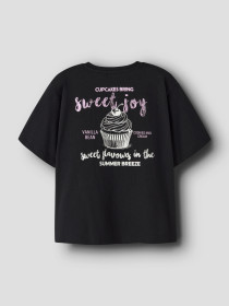 NAME IT T-shirt Neata Black