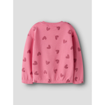 NAME IT Sweatshirt Viluba Flowering Ginger Glitter Hearts