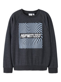 NAME IT  Sweatshirt Vion Black Hypnotized