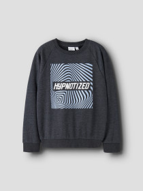 NAME IT  Sweatshirt Vion Black Hypnotized
