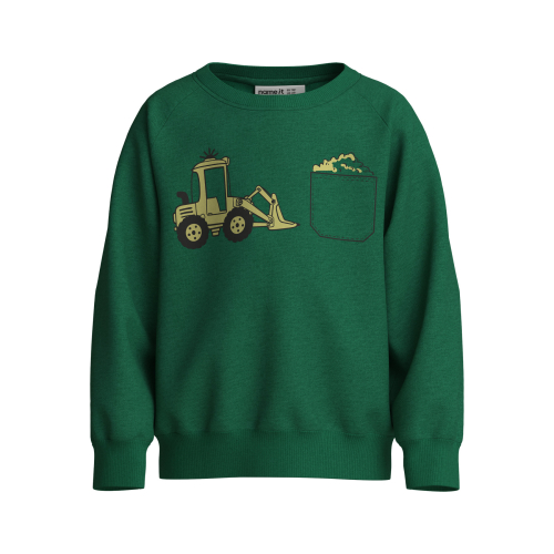 NAme It Sweatshirt - NmmVion - Verdant Green/Pocket