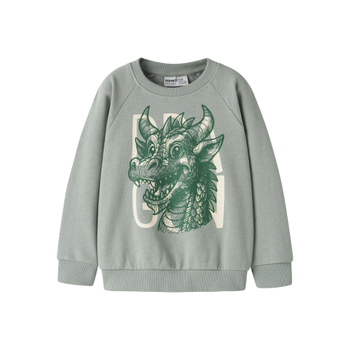 Name It Sweatshirt - NmmVion - Green Milieu/Dragon