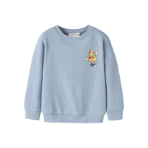 NAME IT Sweatshirt Vasha Ashley Blue Pizza