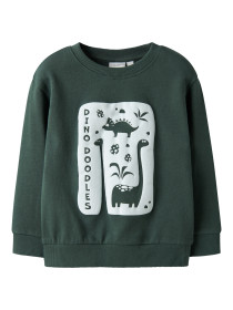 NAME IT Sweatshirt Voder Garden Topiary 