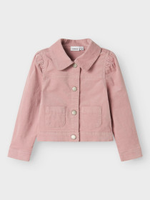 NAME IT Fløjls Jakke Vanessa Burnished Lilac