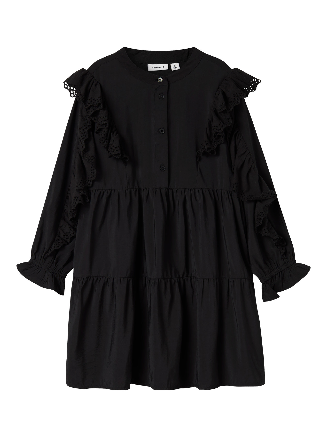 Name It Kjole - Viskose/Nylon - NkfNoparia - Sort