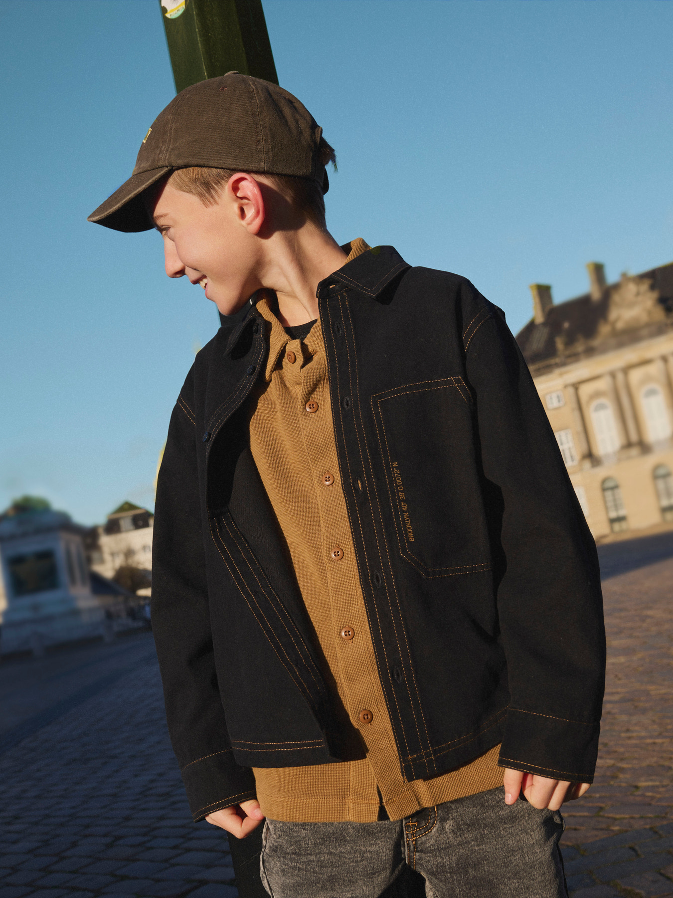 NAME IT Overshirt Newton Black