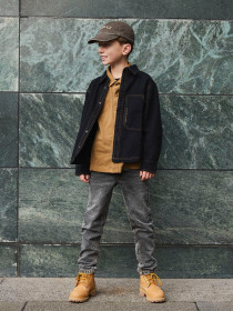 NAME IT Overshirt Newton Black