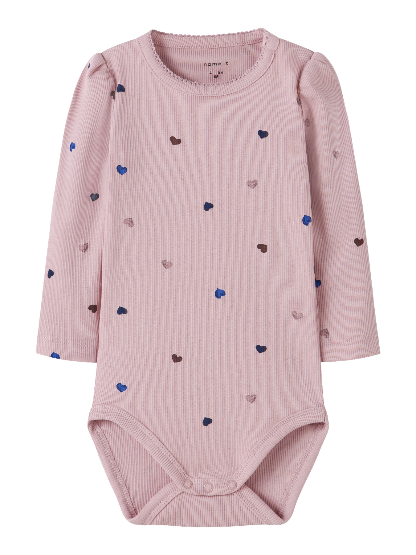 NAME IT Langærmet Body Nutti Burnished Lilac