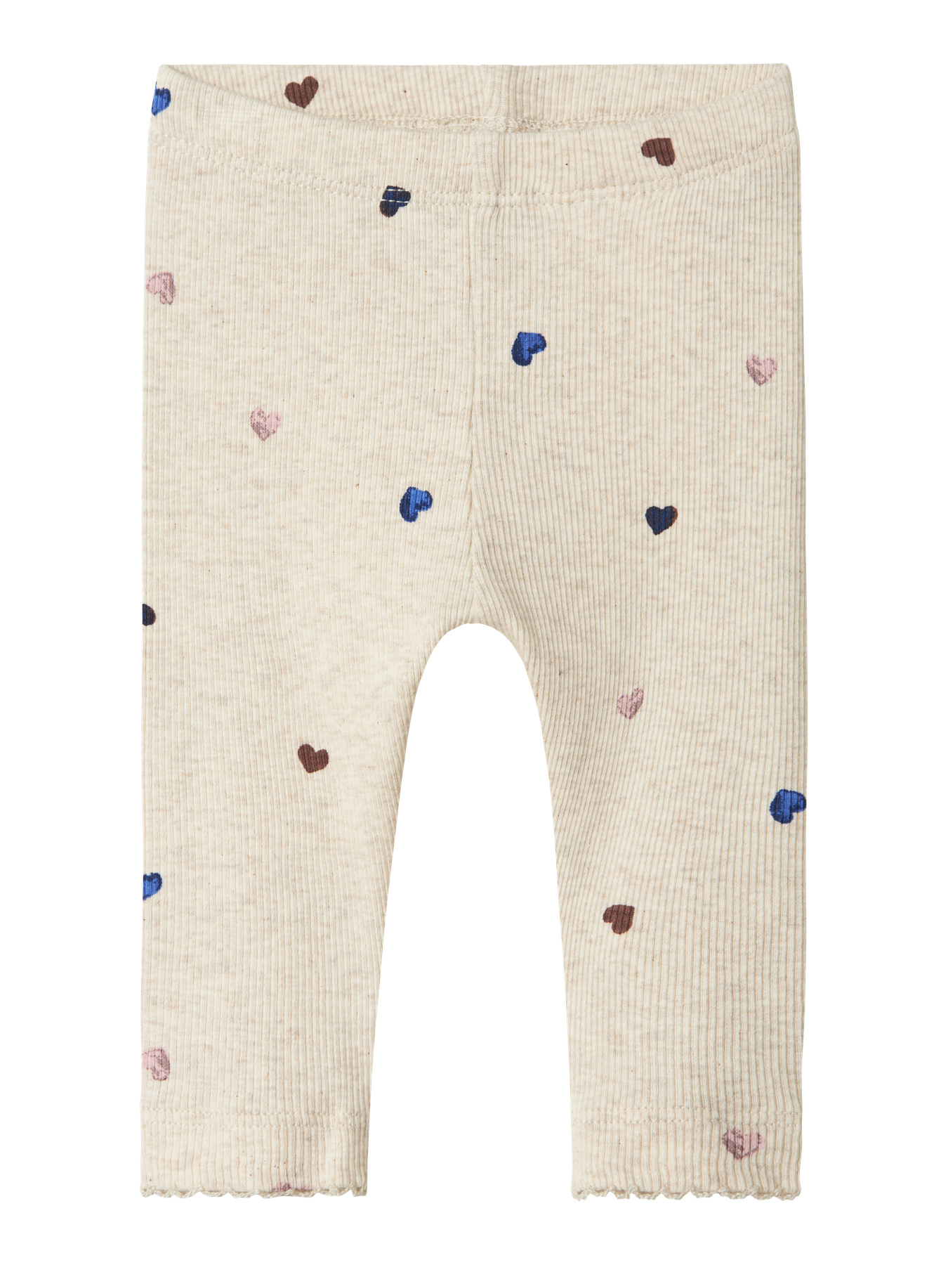 Name It Leggings - Rib - Noos - NbfNutti - Peyote Melange m. Hje