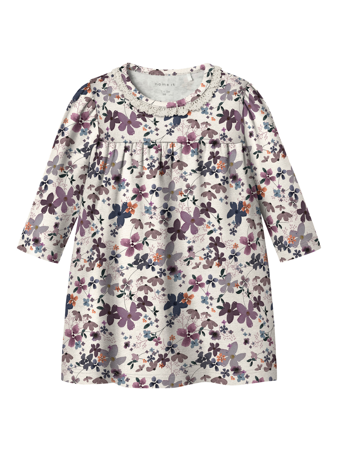 NAME IT Kjole Naline Peyote Melange