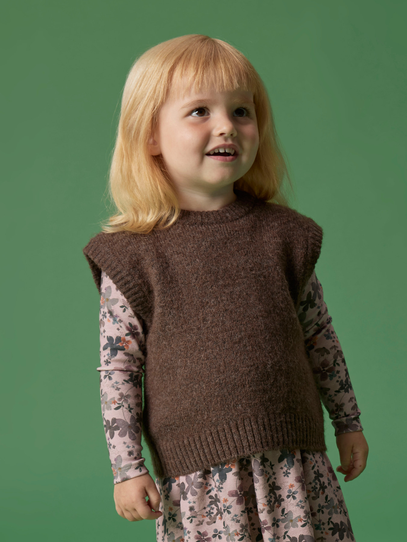 Name It Neifyly Strik Vest - Peppercorn