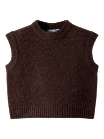 NAME IT Strik Vest Neifyly Peppercorn