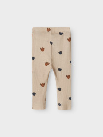 NAME IT Leggings Ninokab Modal Island Fossil