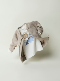 NAME IT Cardigan Night Island Fossil
