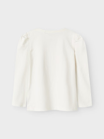 NAME IT Bluse Ninea Cloud Dancer