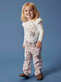 NAME IT Bluse Ninea Cloud Dancer