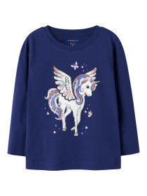 NAME IT Bluse Ninna Blueprint