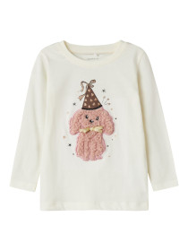 NAME IT Bluse Ninna Cloud Dancer