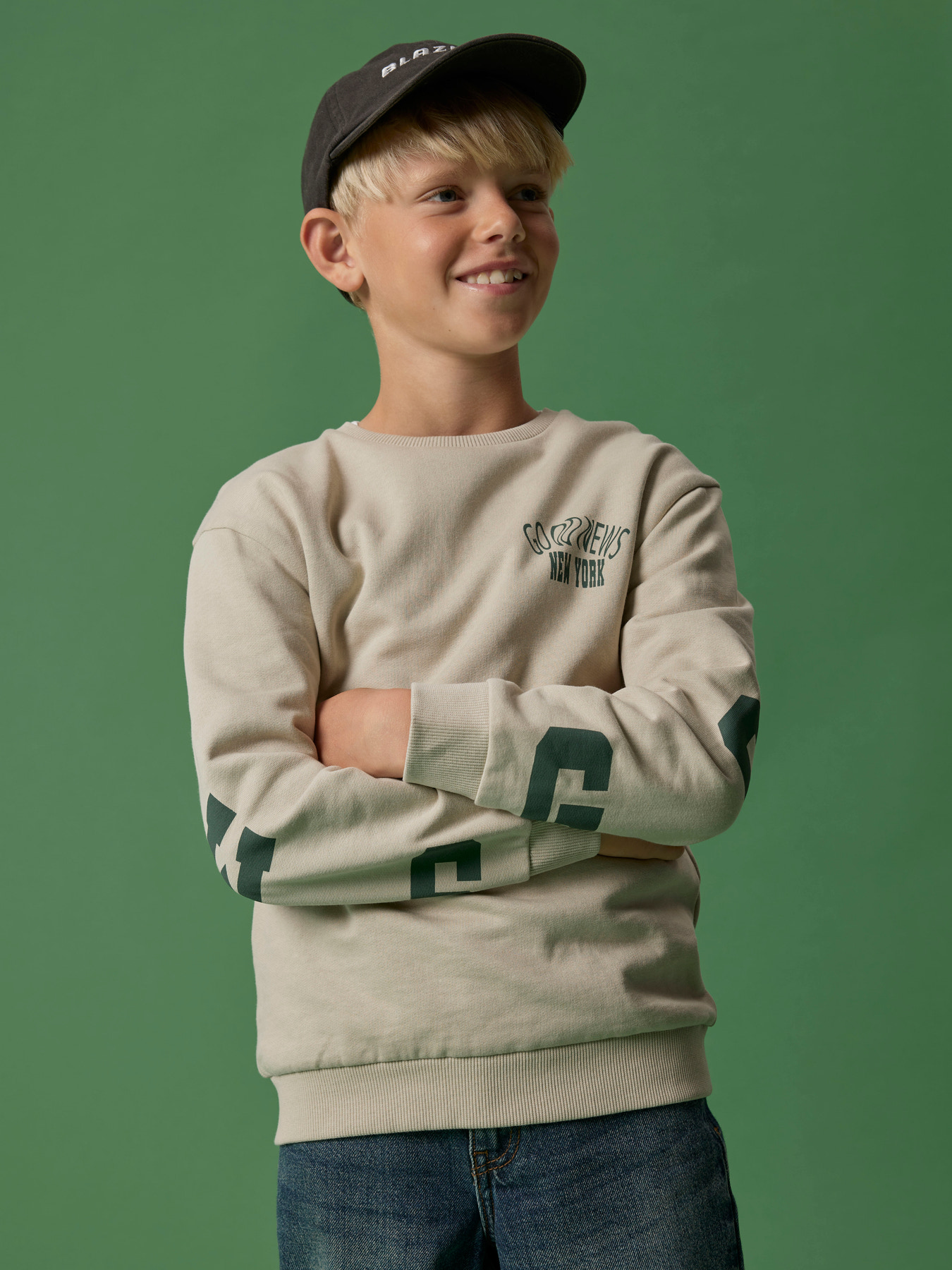 NAME IT Sweatshirt Nolen Island Fossil