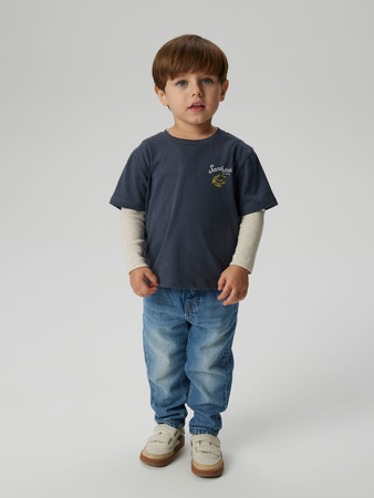 NAME IT T-shirt Dartin Ombre Blue Brekfast Club