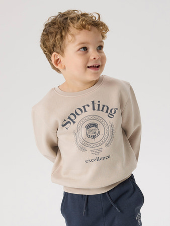 NAME IT Sweatshirt Drian Silver Lining