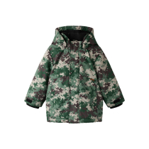 NAME IT Parka Jakke Macon Deep Depths Pixel