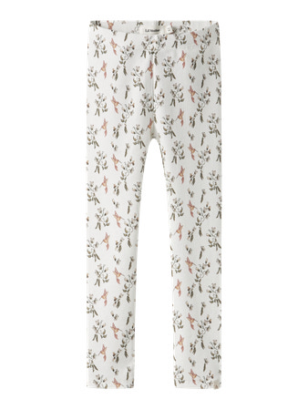 LIL ATELIER Rib Leggings Lavo Coconut Milk