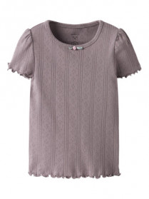 NAME IT T-shirt Silke Purple Dove