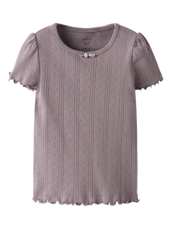 NAME IT T-shirt Silke Purple Dove