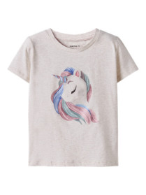 NAME IT T-shirt Darlingas Peyote Melange