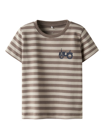 NAME IT T-shirt Jamoe Pure Cashmere Walnut