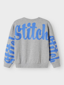 NAME IT Sweatshirt Stitch Akira Grey Melange