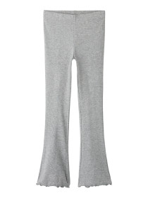 NAME IT Bootcut Leggings Nakal Grey Melange