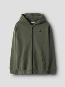 NAME IT Sweat Cardigan Vimo Rifle Green