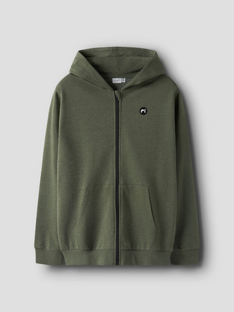 NAME IT Sweat Cardigan Vimo Rifle Green