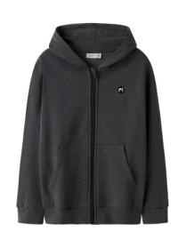 NAME IT Sweat Cardigan Vimo Dark Grey Melange