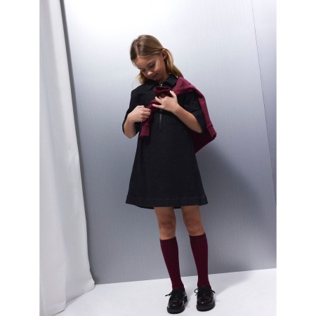 NAME IT Løs Denim kjole Blake Dark Grey Denim