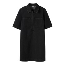 NAME IT Løs Denim kjole Blake Dark Grey Denim