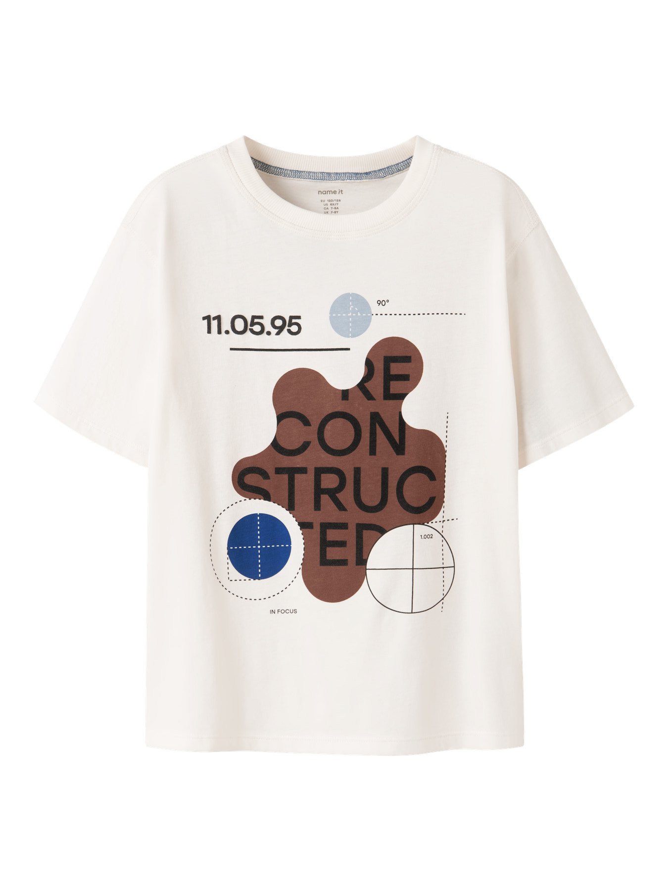 NAME IT T-shirt Oakley Cloud Dancer