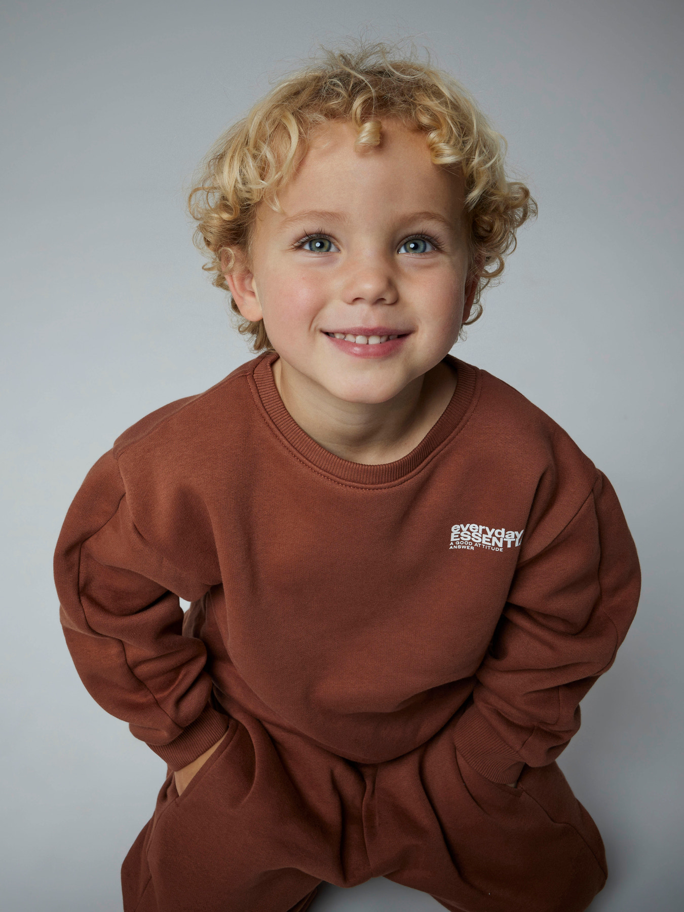 NAME IT Sweatshirt Okian Carob Brown