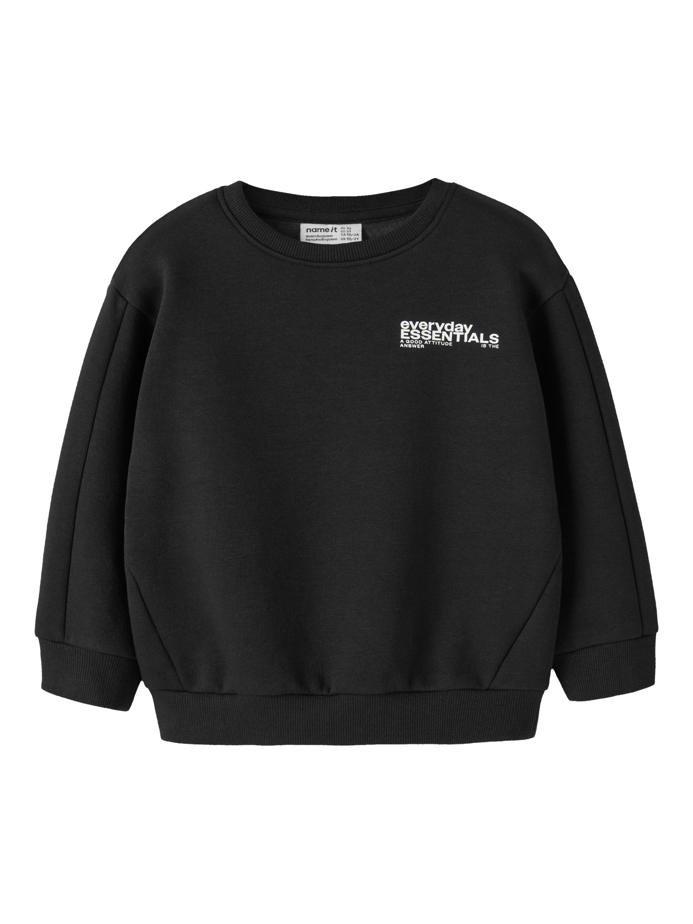 NAME IT Sweatshirt Okian Black