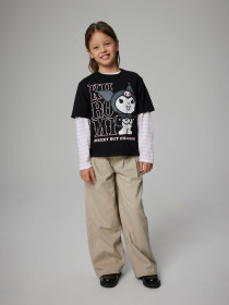 NAME IT T-Shirt Kuromi Akisa Box Black