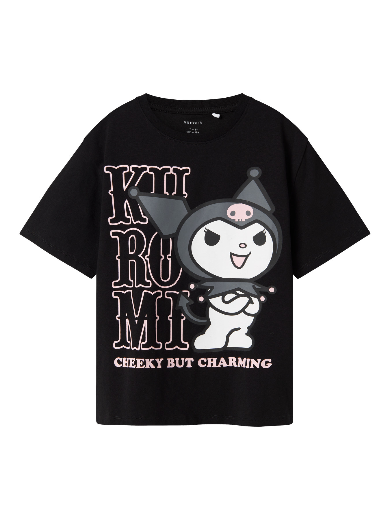 NAME IT T-Shirt Kuromi Akisa Box Black