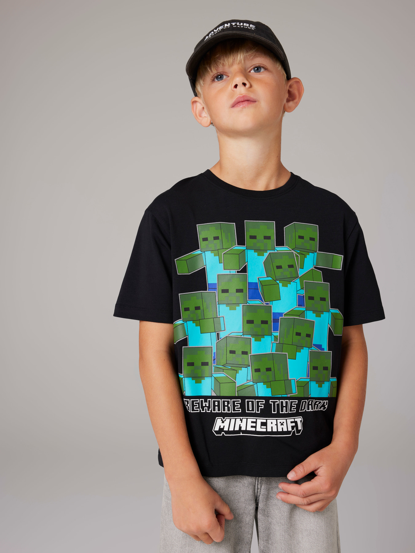 NAME IT T-shirt Minecraft Sumba Black